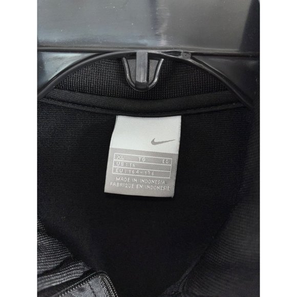 NIKE Black/White Zip Up‎ Athletic Jacket Kids Size XL - Picture 4 of 6